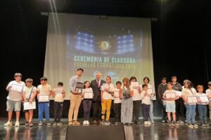 Ceremonia de clausura de las escuelas formativas 2025 reunió a los deportistas de la comuna