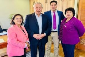 Alcalde San Clemente se reúne con el nuevo seremi de las culturas, las artes y el patrimonio