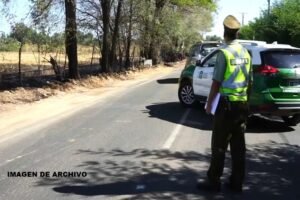 Carabineros refuerzan controles vehiculares tras fin de semana largo