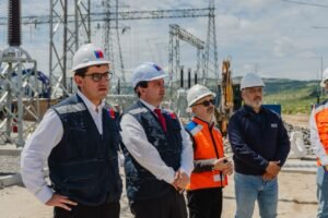 Autoridades visitan avance de construcción de subestación Mataquito en Hualañé