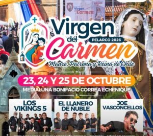 Pelarco retoma su tradicional Fiesta Nacional de la Virgen del Carmen